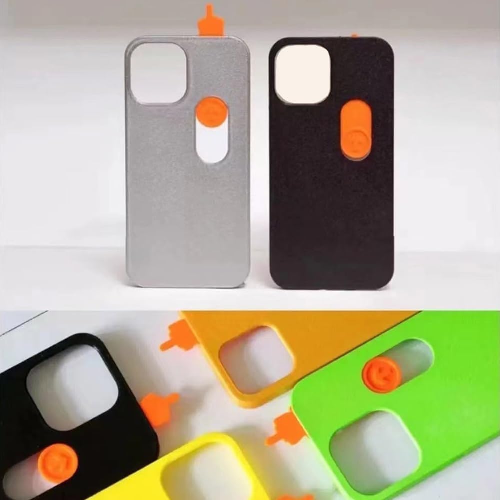 Creative Finger Slide Toy Phone Case for Apple iPhone