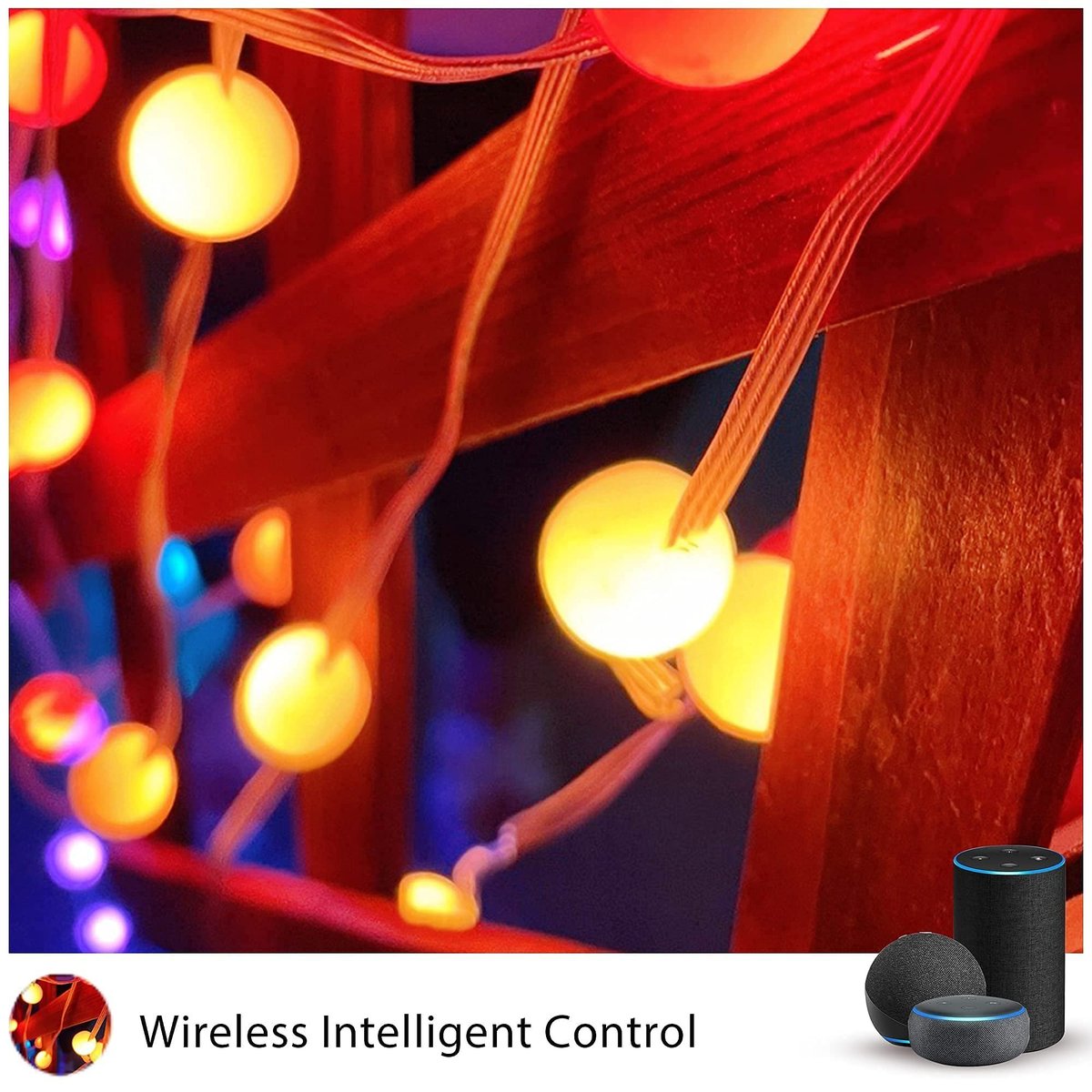 đ
Lightweight Voice-Activated Fairy Tale String Lights đ