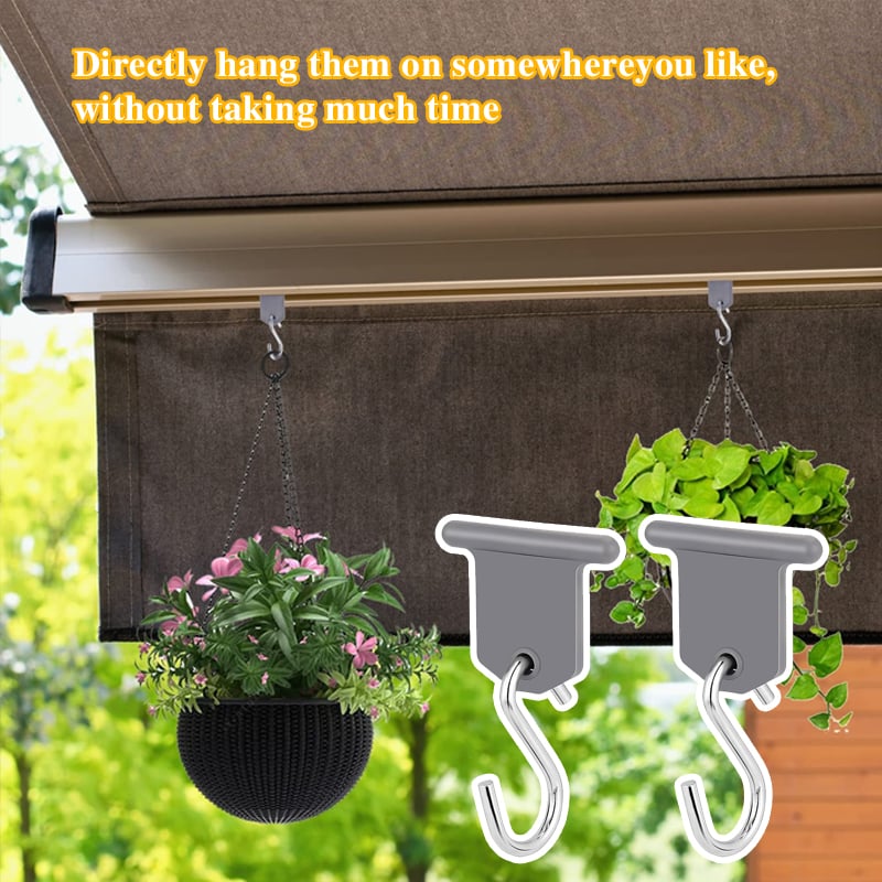 🔥Heavy Duty Rv Awning Insert Hooks