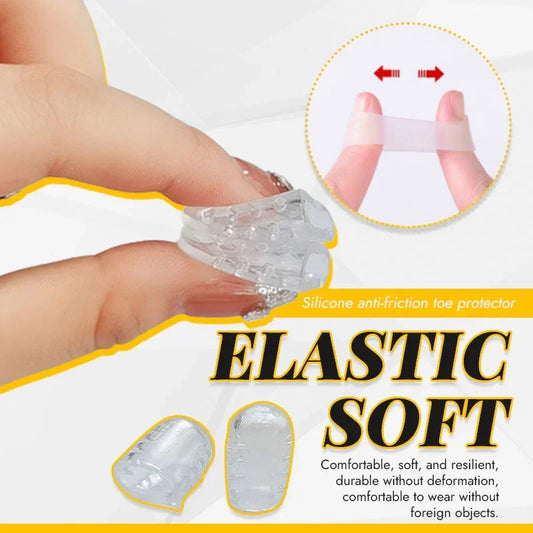 🔥 Silicone anti-friction toe protector