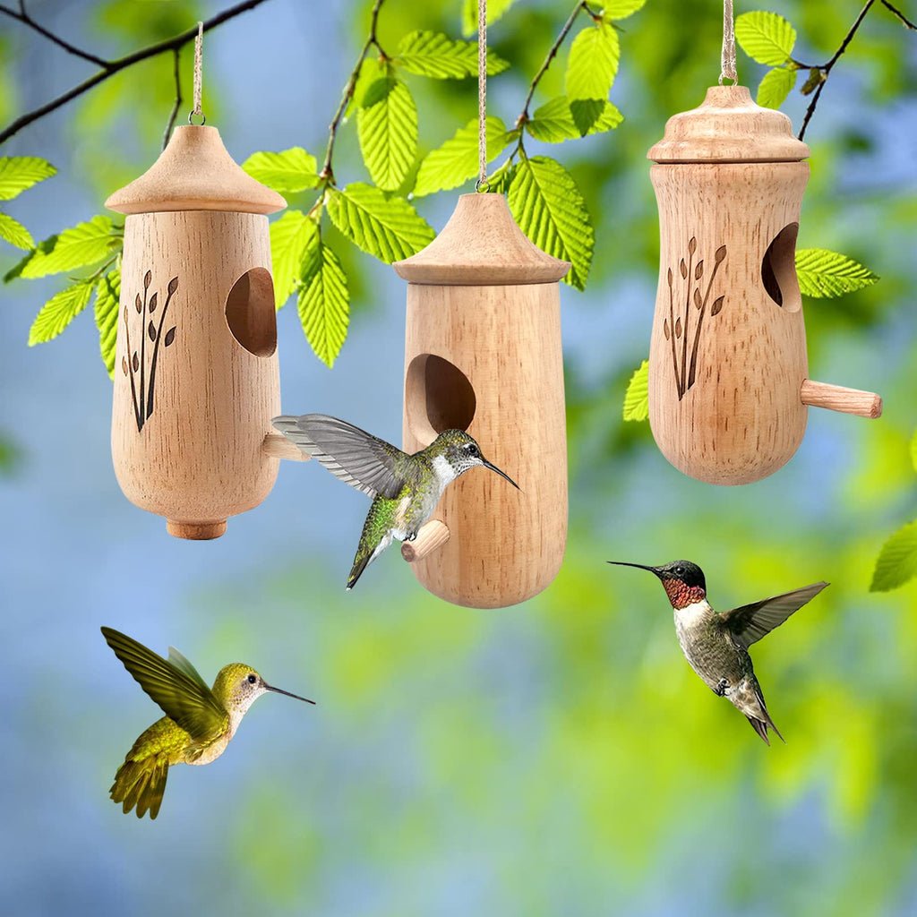 Last Day Sale 60% OFF💕Wooden Hummingbird House-Gift for Nature Lovers
