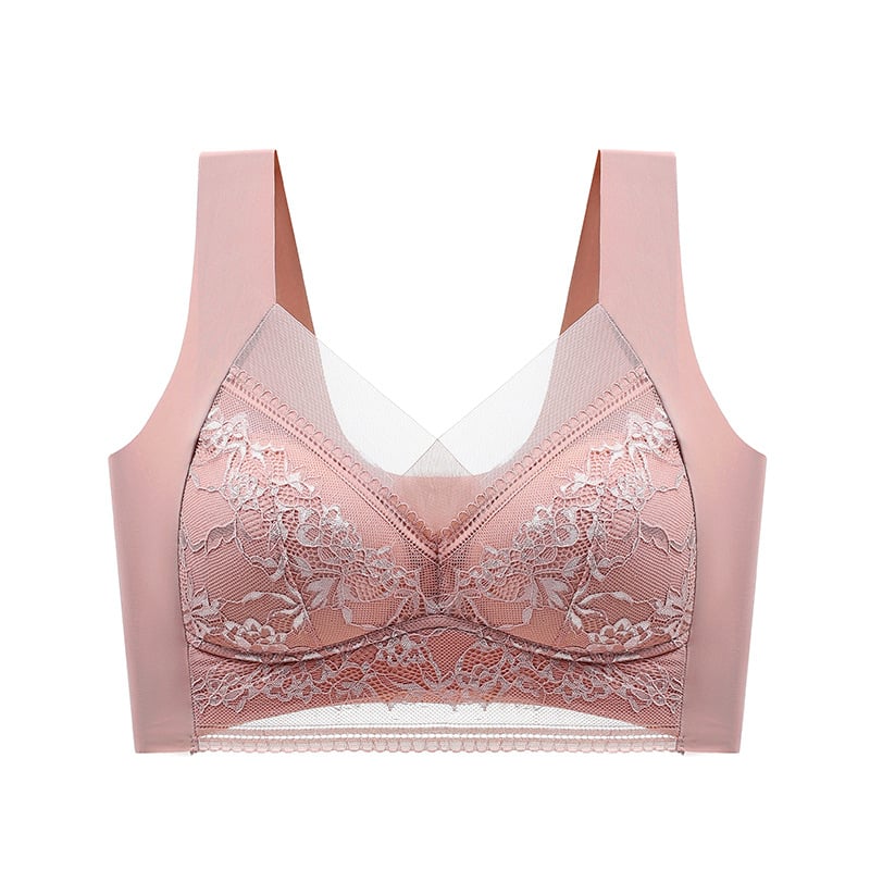 🔥Women’s Lace Silk Push Up Bra