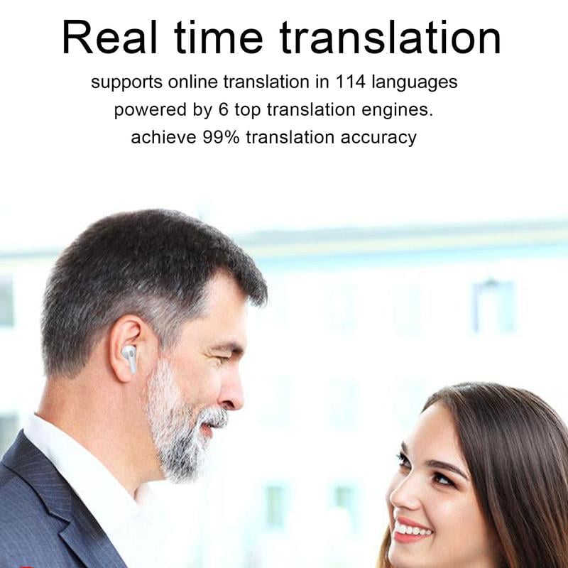 š„Last 4 hours 57% OFF - High Precision Translation Bluetooth Headset