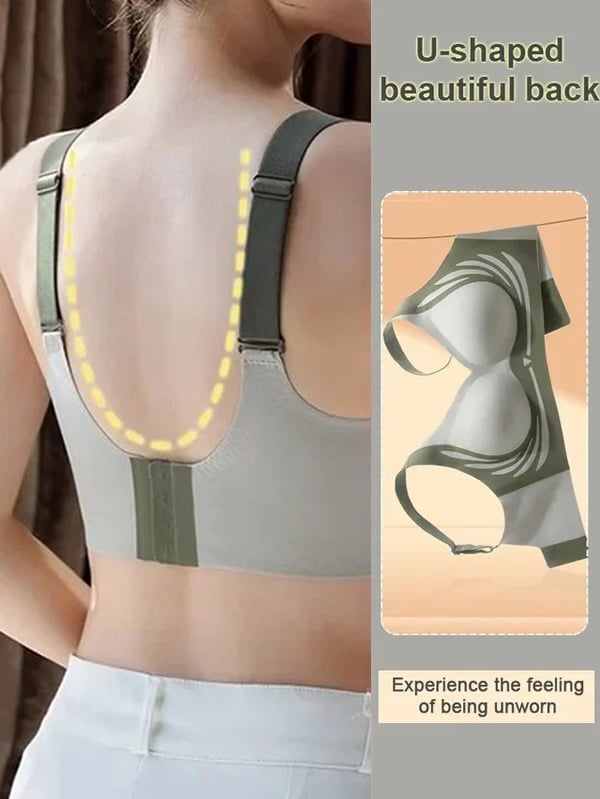 🎁Last Day 49% Off - Super gather bra | Wireless Push-up Bra👍No more sagging breasts