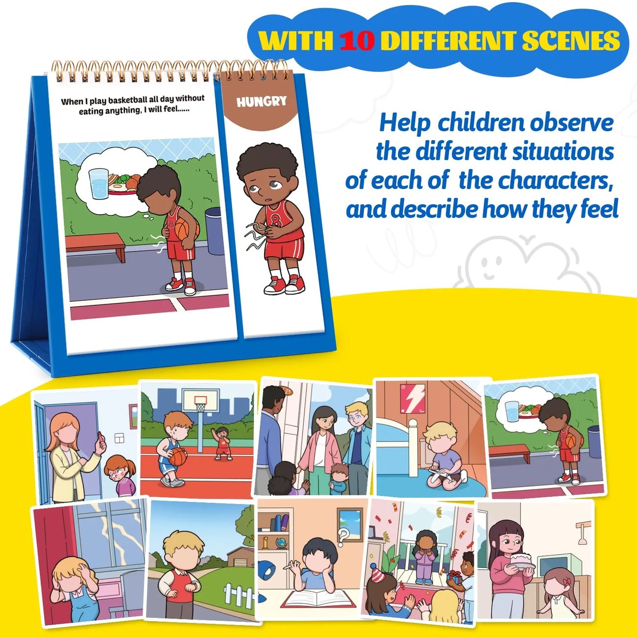 🙇♂️Best Gift| Feelings And Emotions Book For Kids🔥