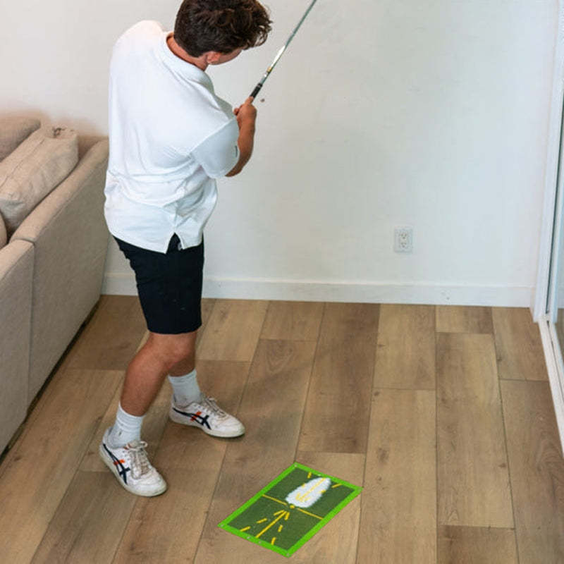 Golf Training Mat For Swing Detection Batting