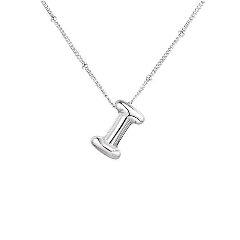 🔥Summer sale🎁⏰Bubble Letter Necklace