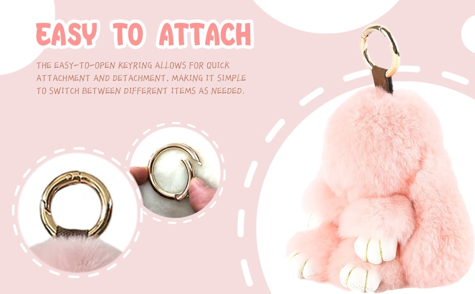 💥Handmade Soft Bunny Charms