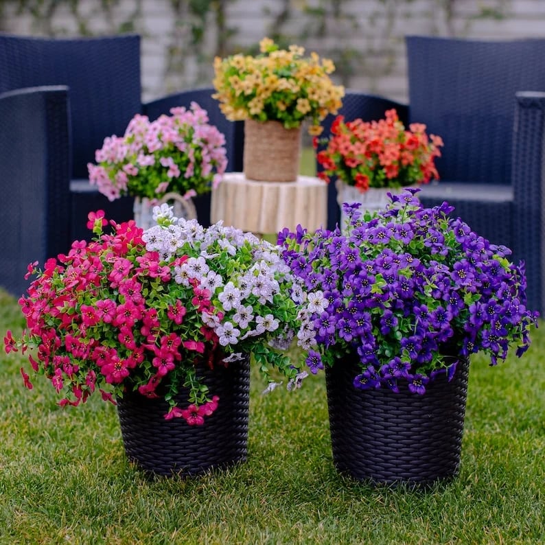 🔥Fall Hot Sale 49%OFF🍁Fall Artificial Flowers for Outdoors