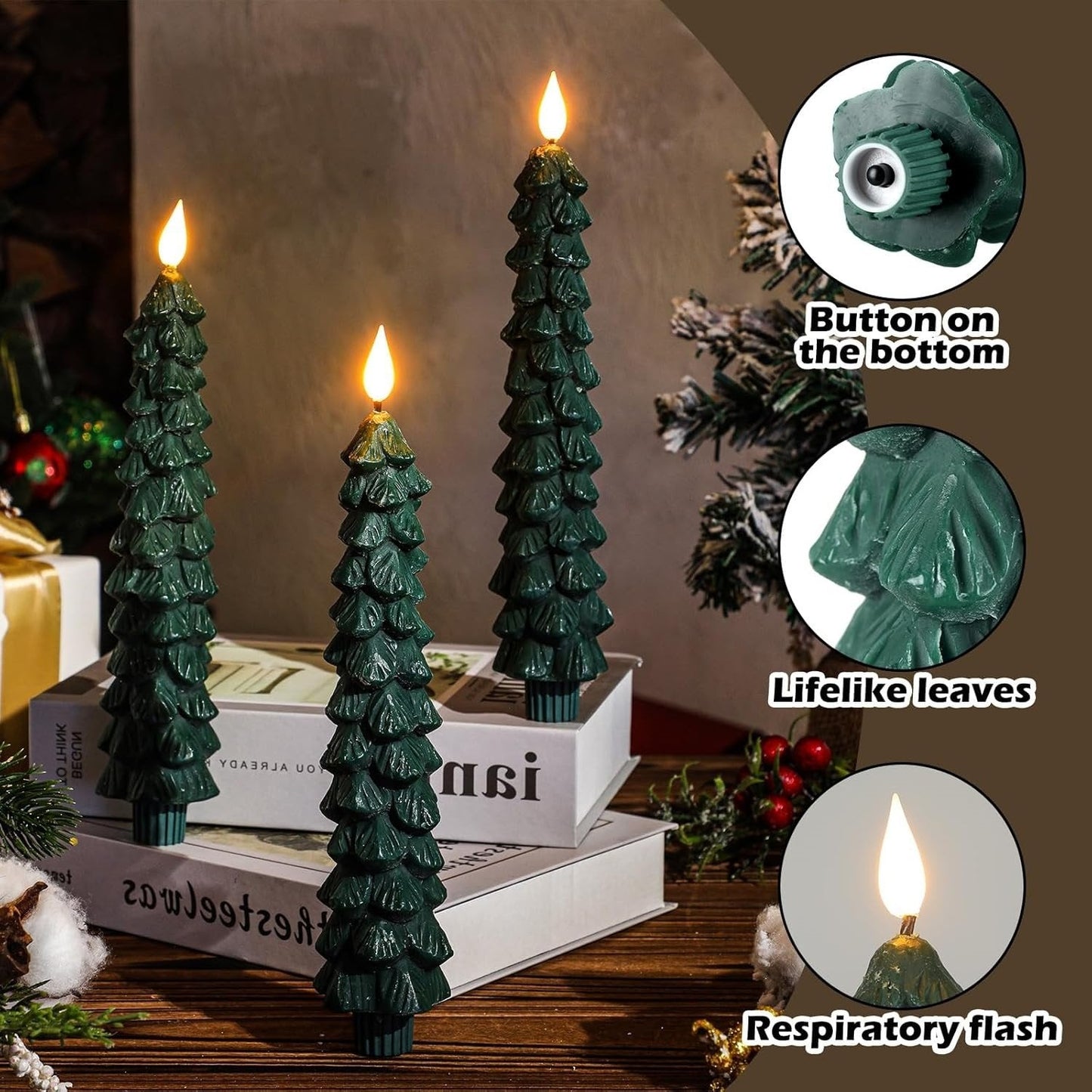 🎁🎄Christmas LED candles tree