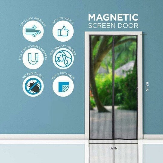 🎉 Last Day Promotion 50% OFF🔥Magnetic Screen Door👾Prevent mosquito-borne viruses