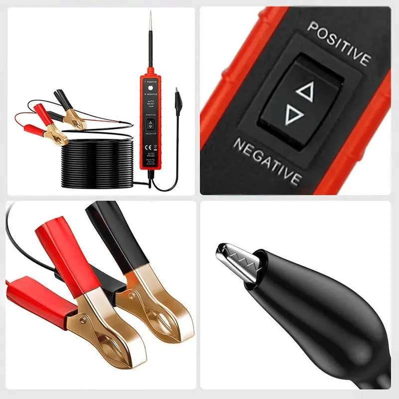 šCar Electric Circuit Tester, 6-24V DC Automotive Multifunctional Drive Test Pen, Car Short Circuit/Open Circuit/Leakage Detection Tool