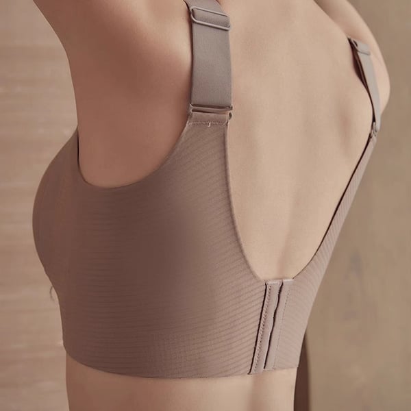 🔥Women's Ribbed Push Up Adjustable Wireless Bra