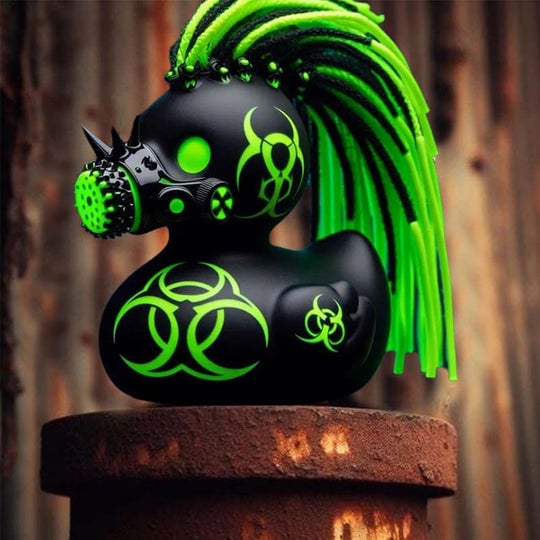 TechnoDuck – The Cyberpunk Aviator