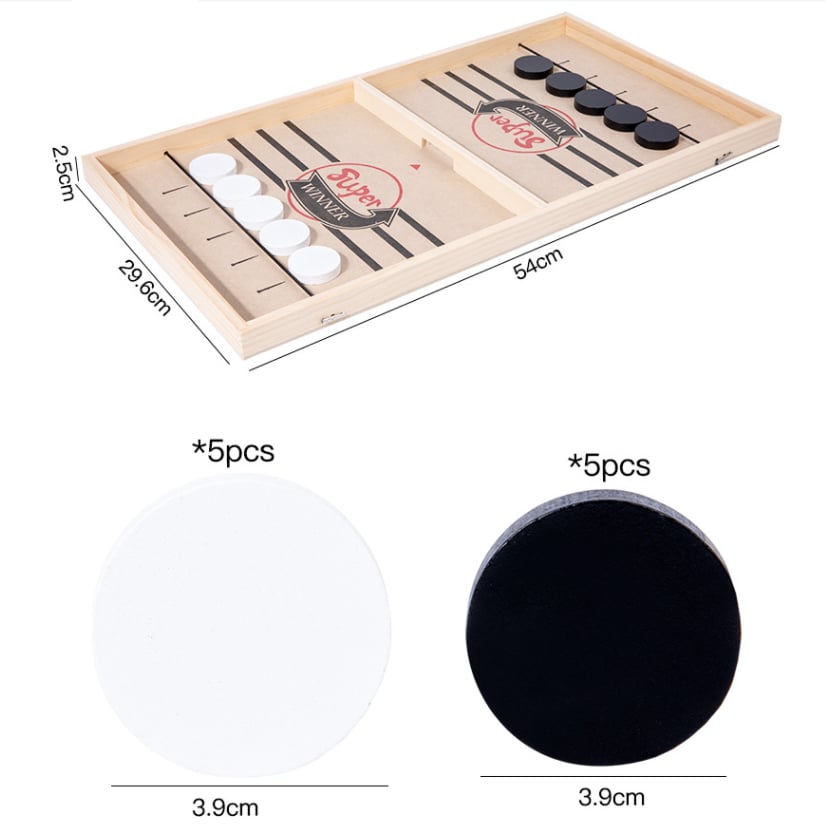🔥Super Winner Wooden Hockey Board Games