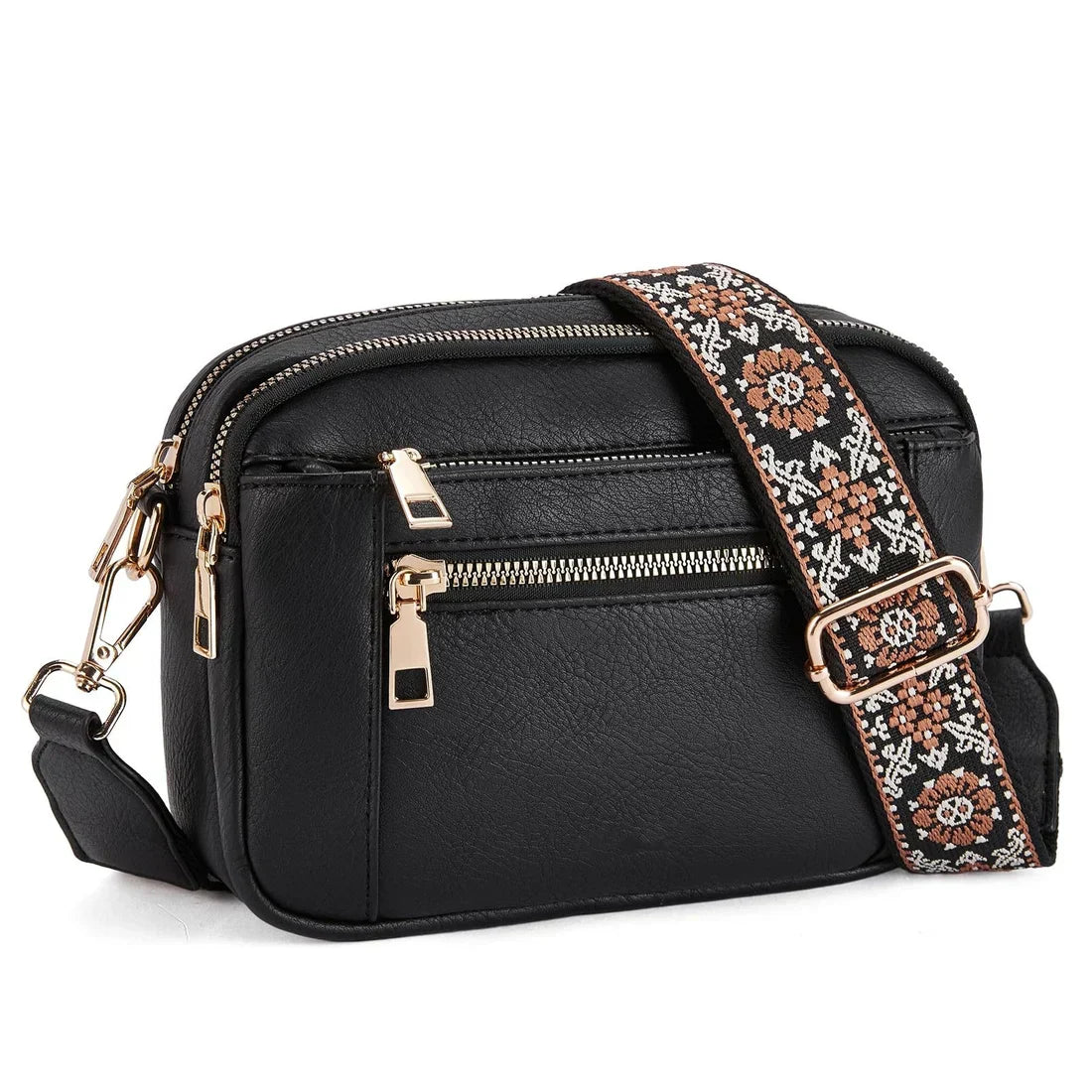 š„Handmade Colorful Straps Crossbody Leather Bags & Purseš