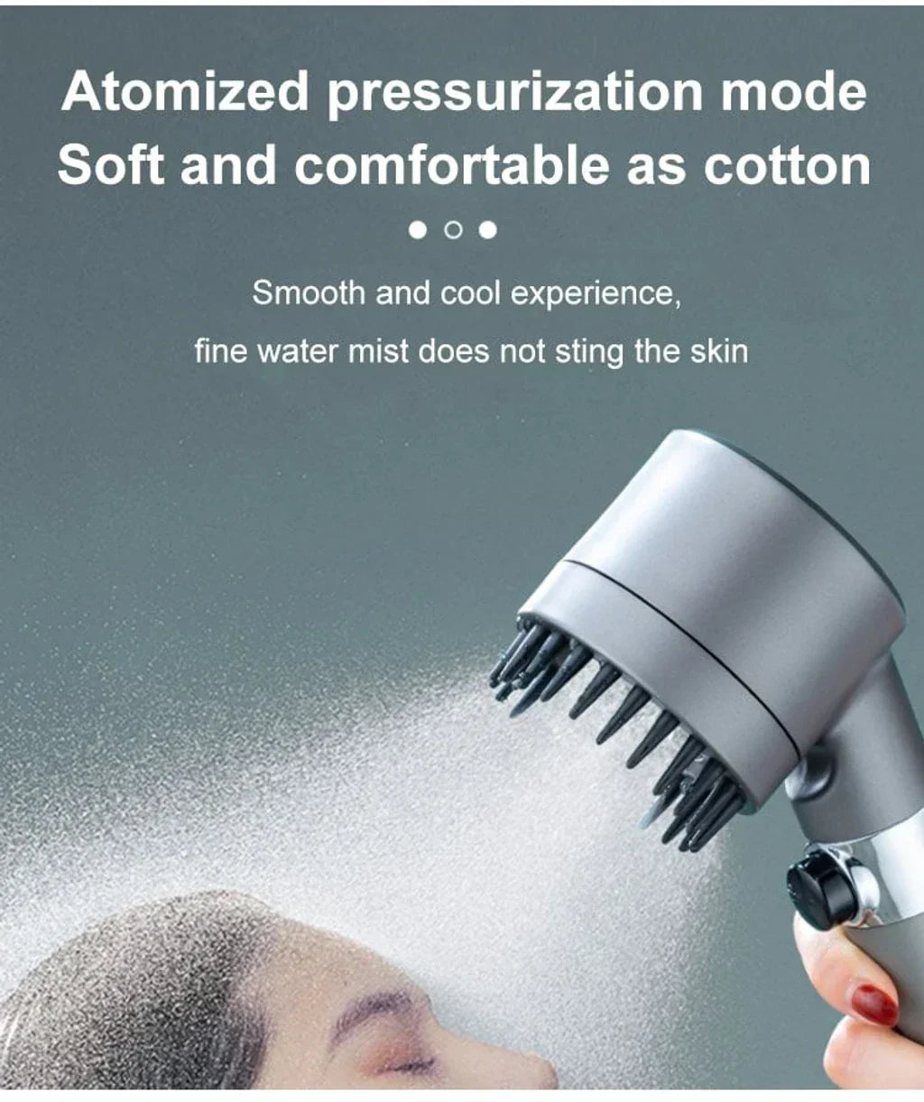 German Massage Multifunctional One-Button Adjustment Shower Head
