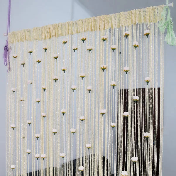 🌹Rose Thread Door Curtain