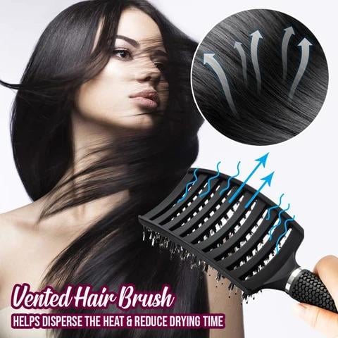 π Bristle Nylon Hairbrush