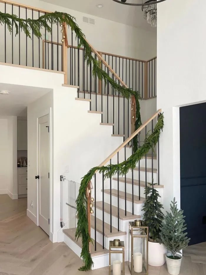 🔥Last 4 hours 57% OFF -🌲Natural Christmas Greenery - Real Touch Norfolk Pine Garland