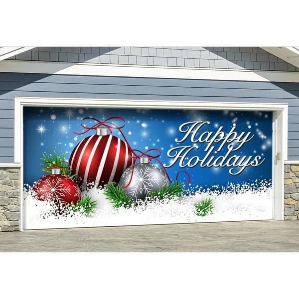 🎄Last Day Sale 49% OFF - Christmas 2024 Reusable Garage Door Decoration