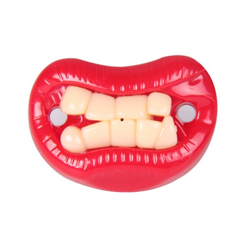 Funny Toddler Orthodontic Mustache Pacifiers for Babies