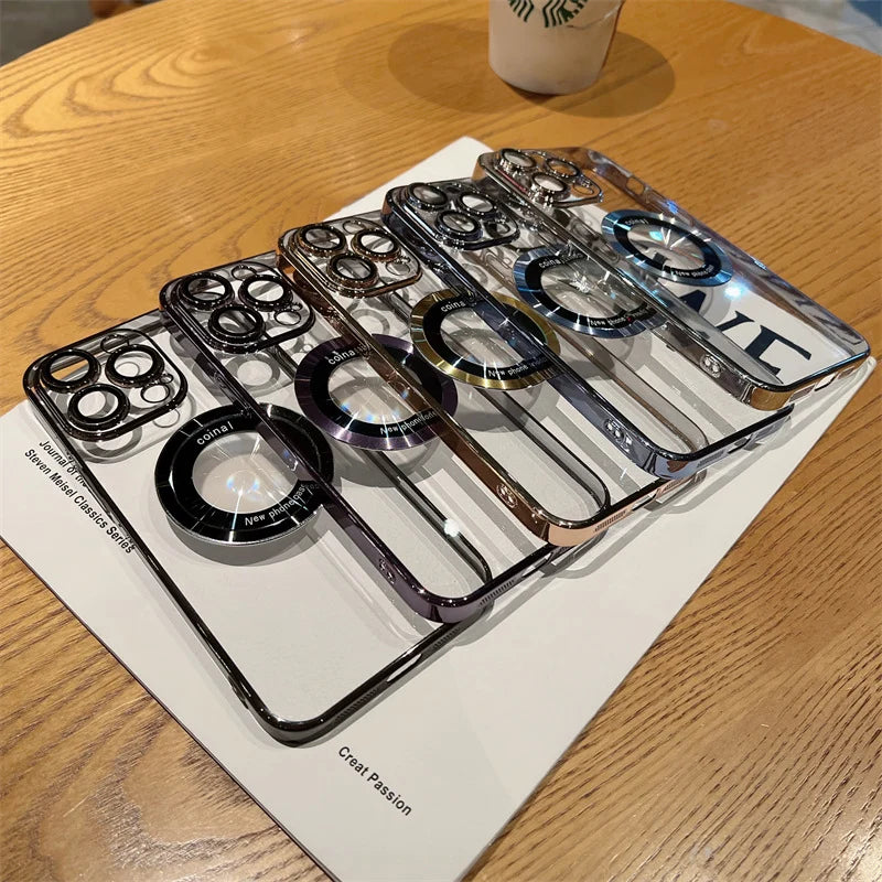 Electroplating Anti-drop Mobile Phone Case (💝iPhone 15 Supported)