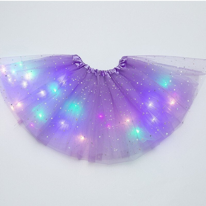 š„Magical & Luminous LED Tutu Skirt - 14 ColorsāØ
