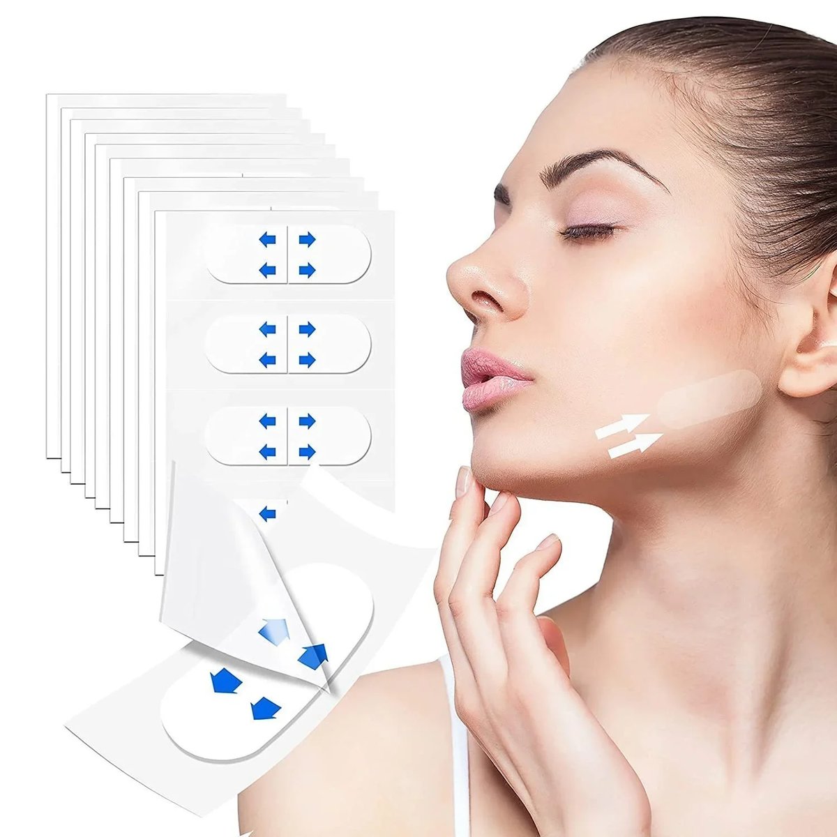 đ„Last Day 70% OFFđ„Invisible Face Lifter TapeâšHas a delicate V face(120pcs)