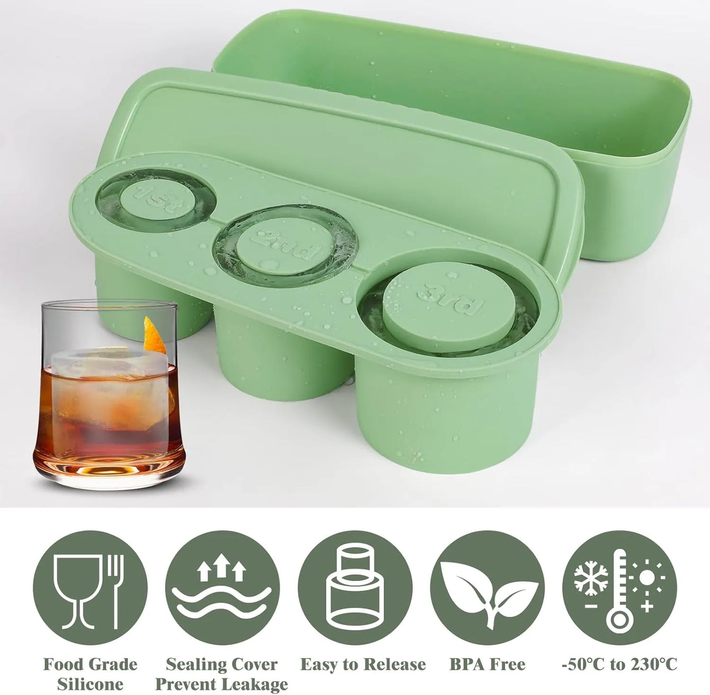 🔥SUMMER HOT SALE 50%🔥Large Capacity Ice Making Mold