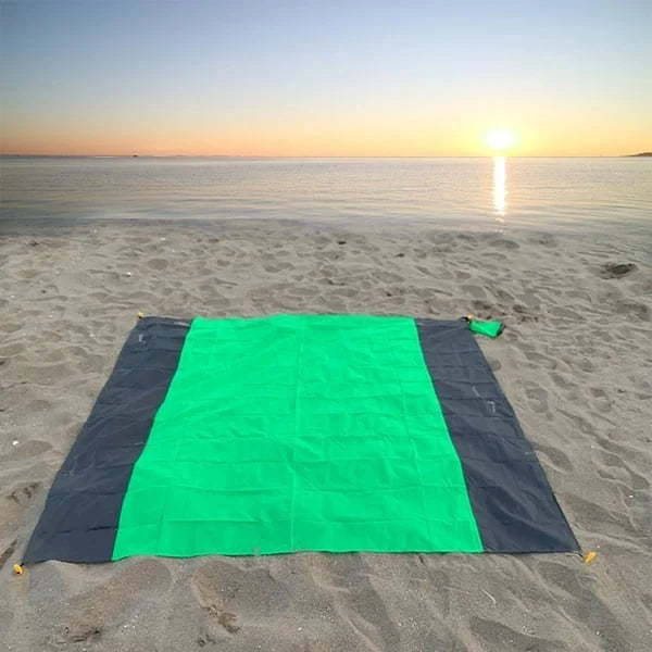 🏆LAST DAY 49% OFF🤽♂️Sandproof Beach Blanket Lightweight👨👩👧👦