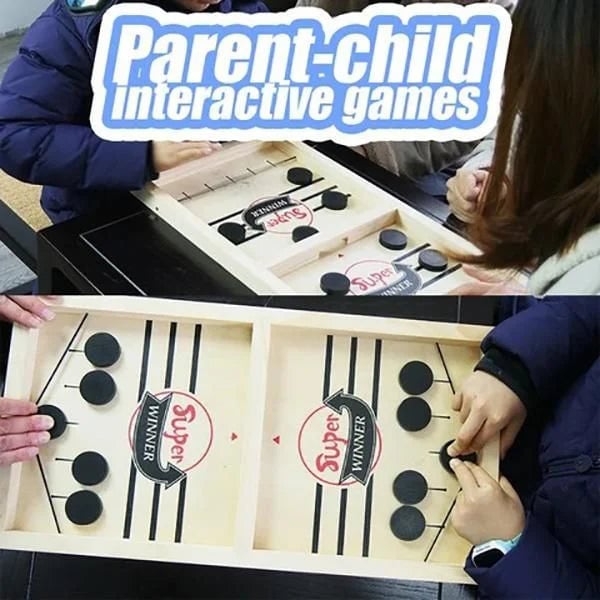 🔥Super Winner Wooden Hockey Board Games