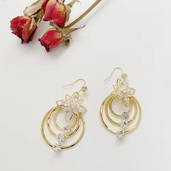 š„Rosalba earrings in Italian style