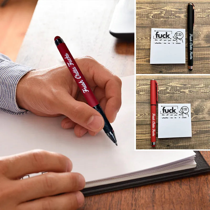 π Fresh Outta Fucks Pad and Pen