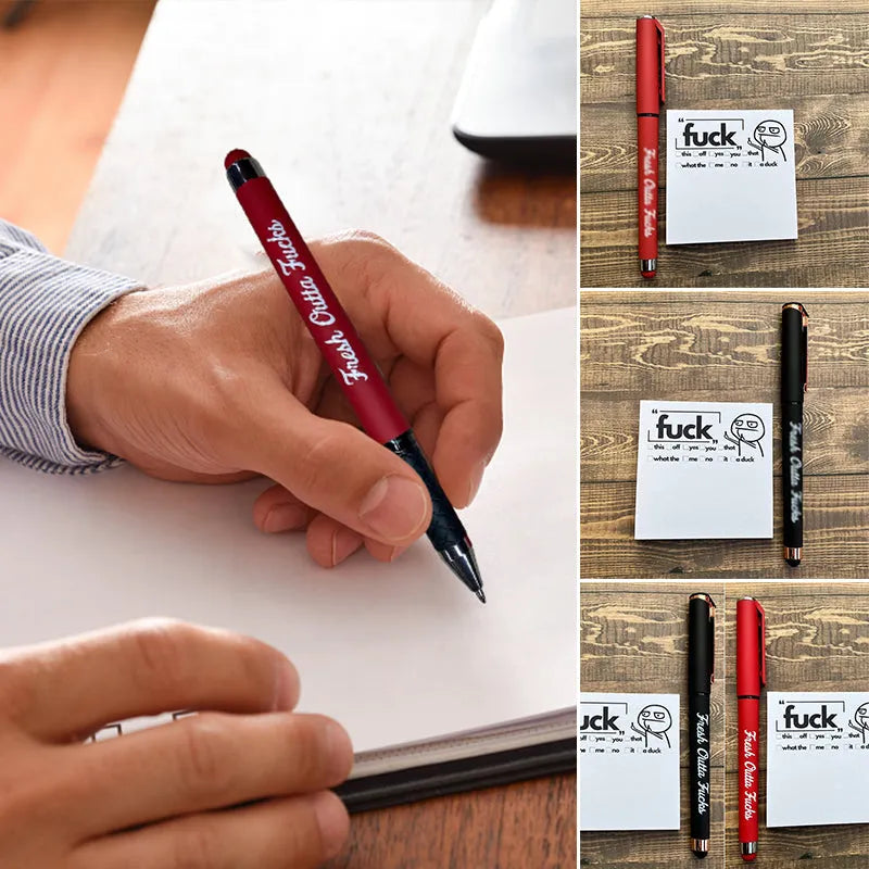 π Fresh Outta Fucks Pad and Pen