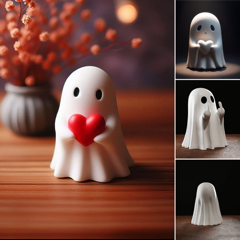 💥Halloween Early Sale 49% OFF👻 Cute Ghost Statue Decoration