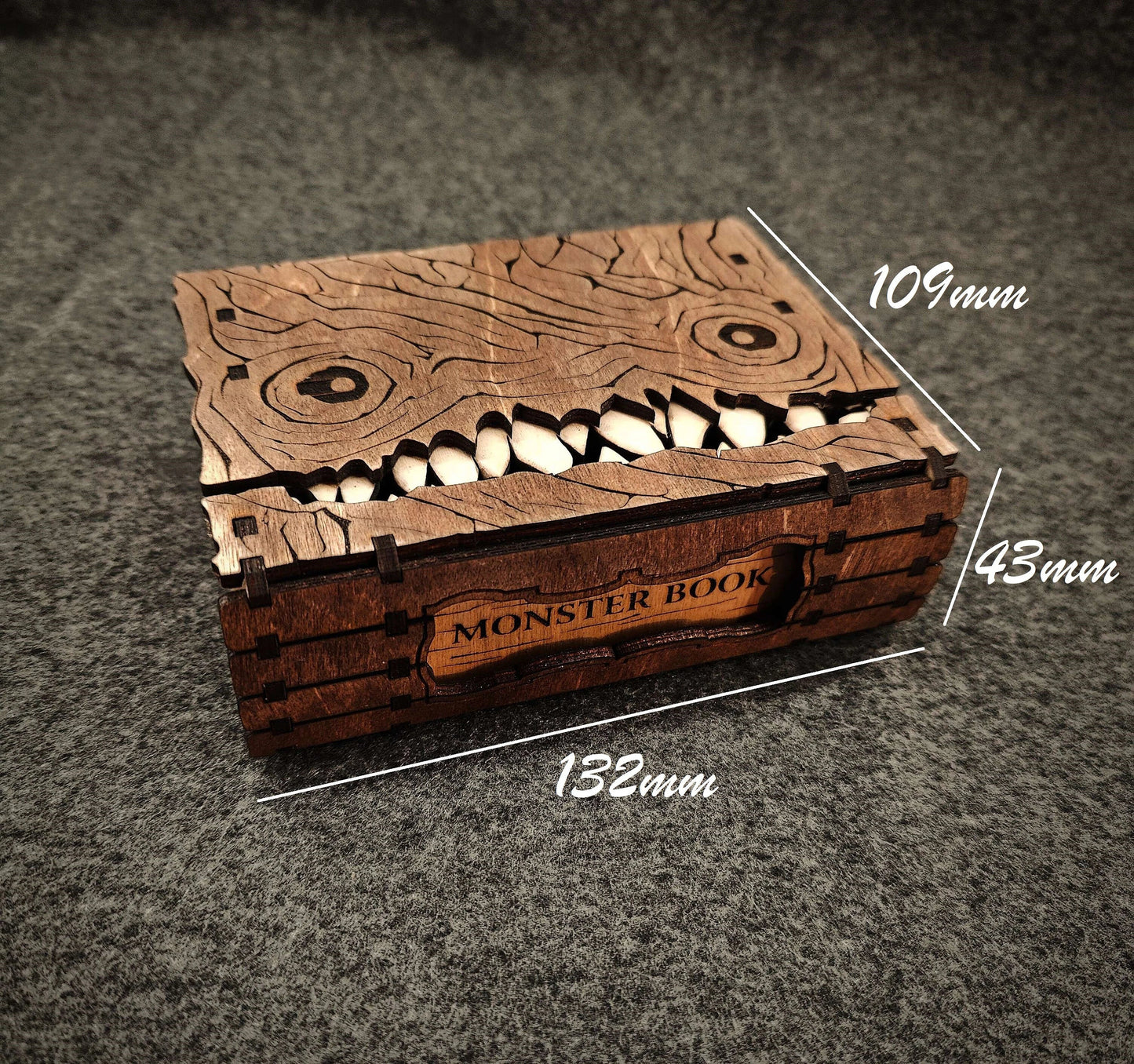 πΉ Monster Book Mimic Tabletop Storage Box π