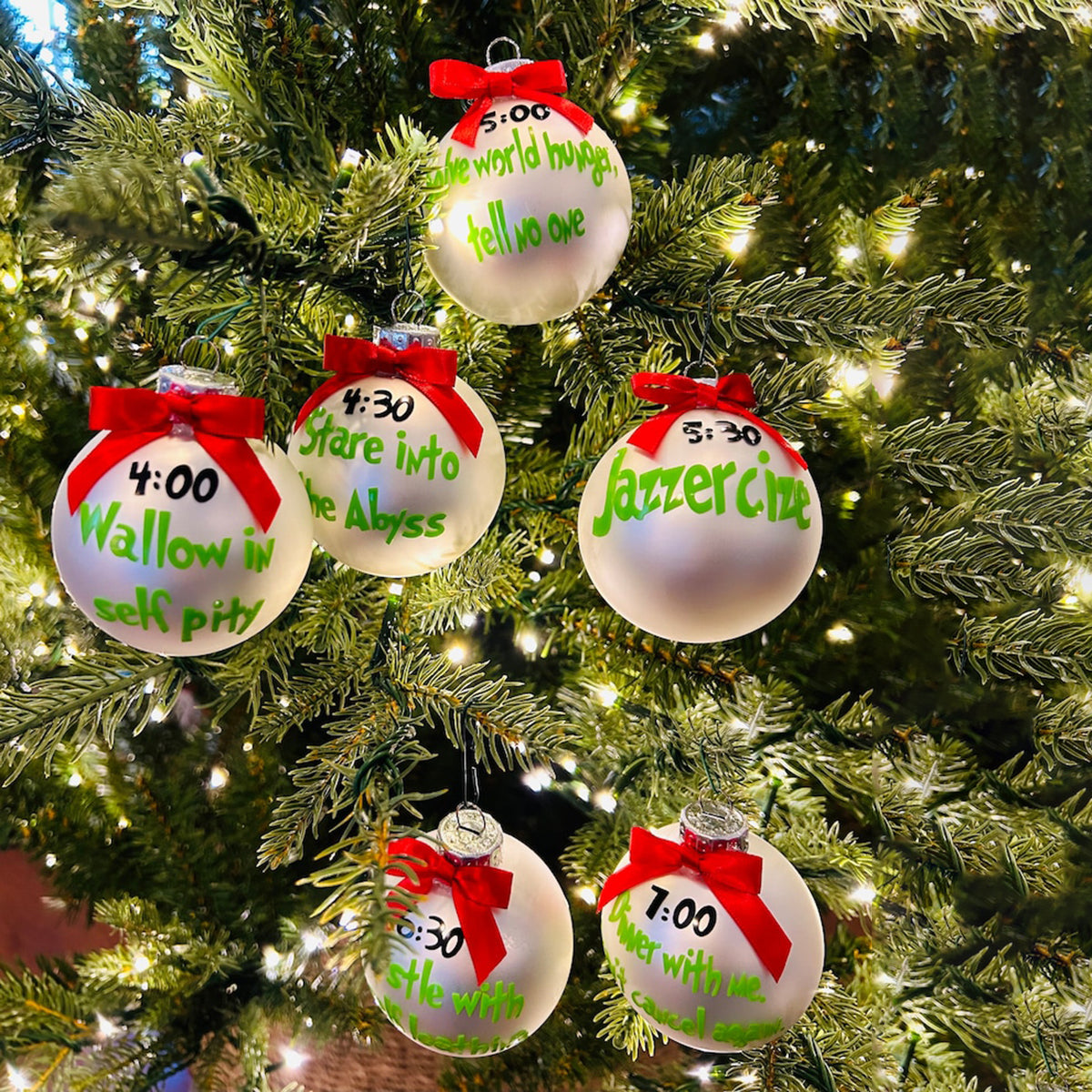 GR1NCH Schedule Ornament Gift Set (6Pcs)