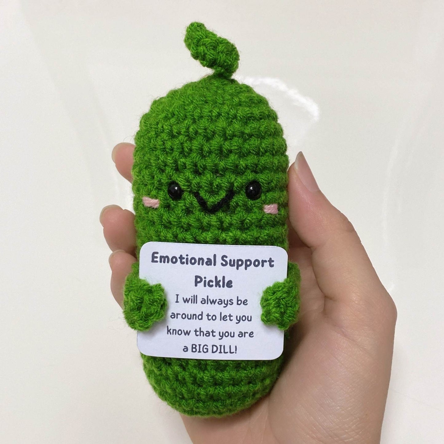 🌲HOT SALE 49% OFF🔥-🥒Handmade Emotional Support Pickle Gift