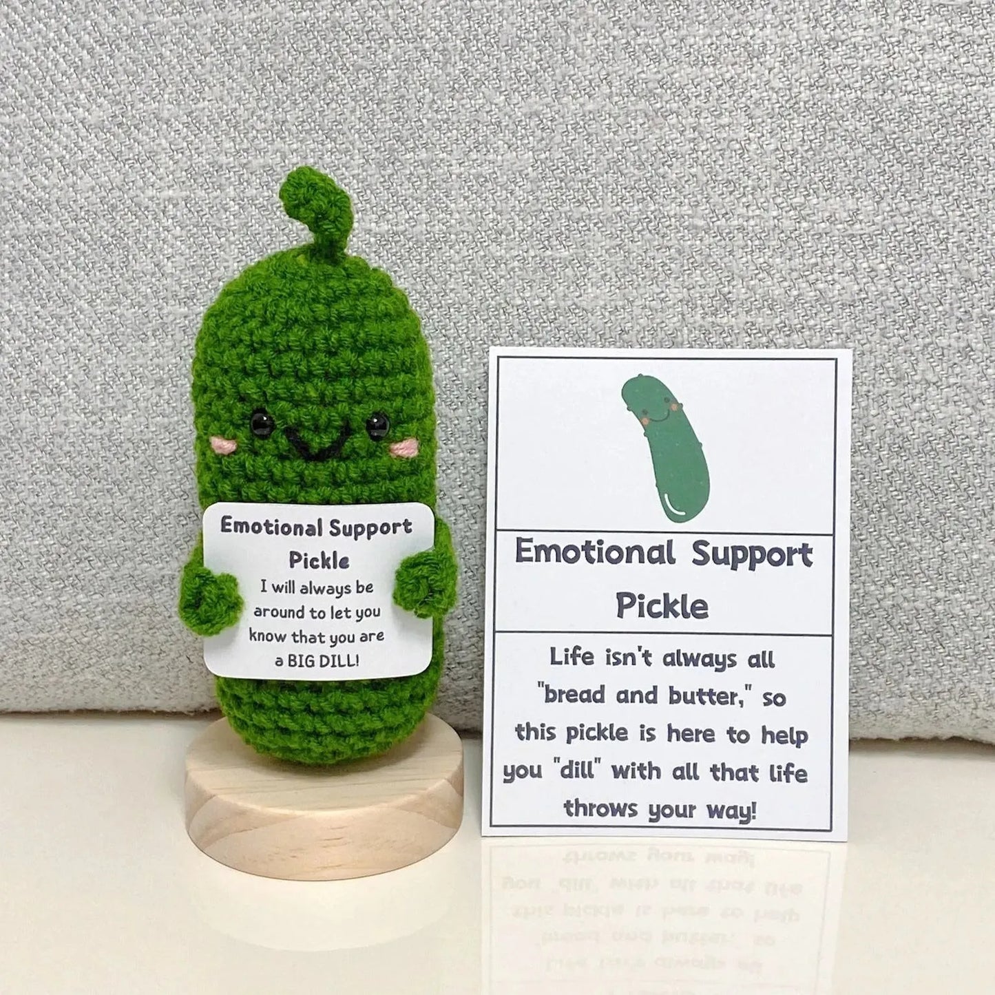 🥒🥔🥑Handmade Emotional Vegetable Support Gift