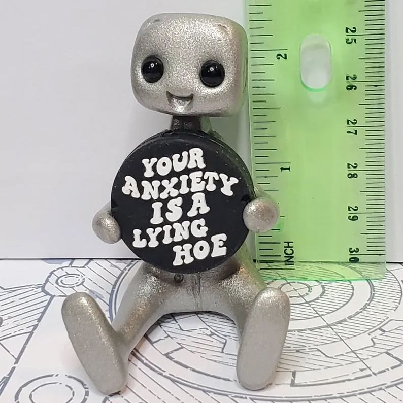 🎁Emotional support gift-Mental Health Kawaii Desk Buddy🤖