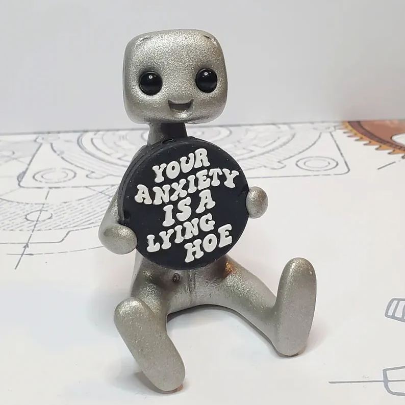🎁Emotional support gift-Mental Health Kawaii Desk Buddy🤖