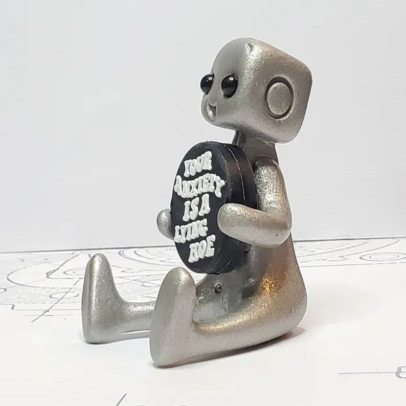 🎁Emotional support gift-Mental Health Kawaii Desk Buddy🤖