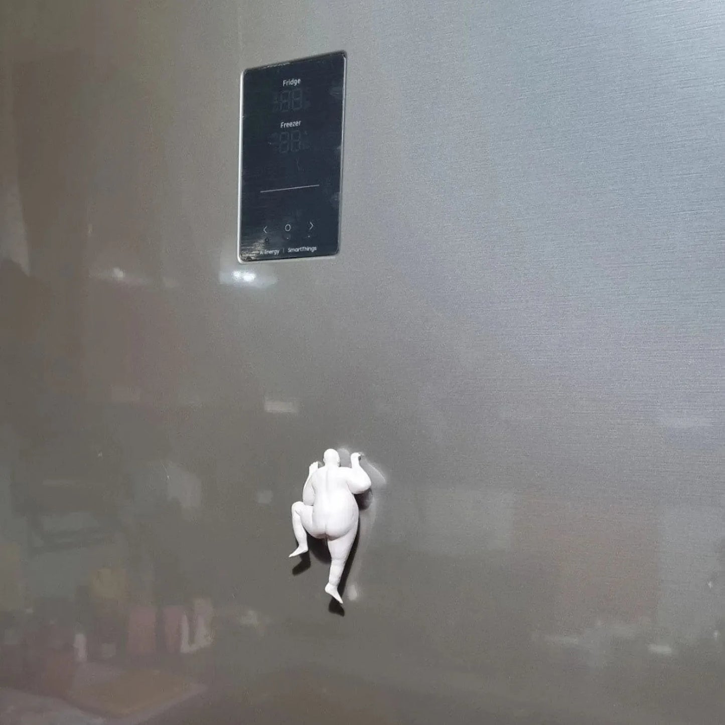 Funny Fridge Magnets-His Butt Sculpture