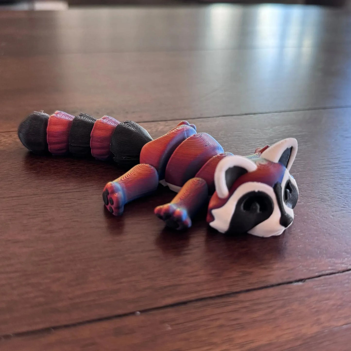 🦝3D Printed Baby Raccoon Fidget