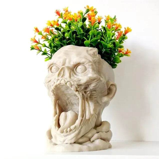 😈💀Skull Horror Planter