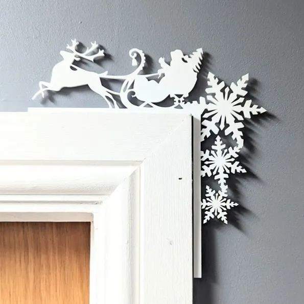 π
2024 Christmas Gift 50% Off--Metal Christmas Door Topper