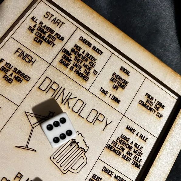 🎲Dice Drinking Game-"Don't go home tonight"game🍻