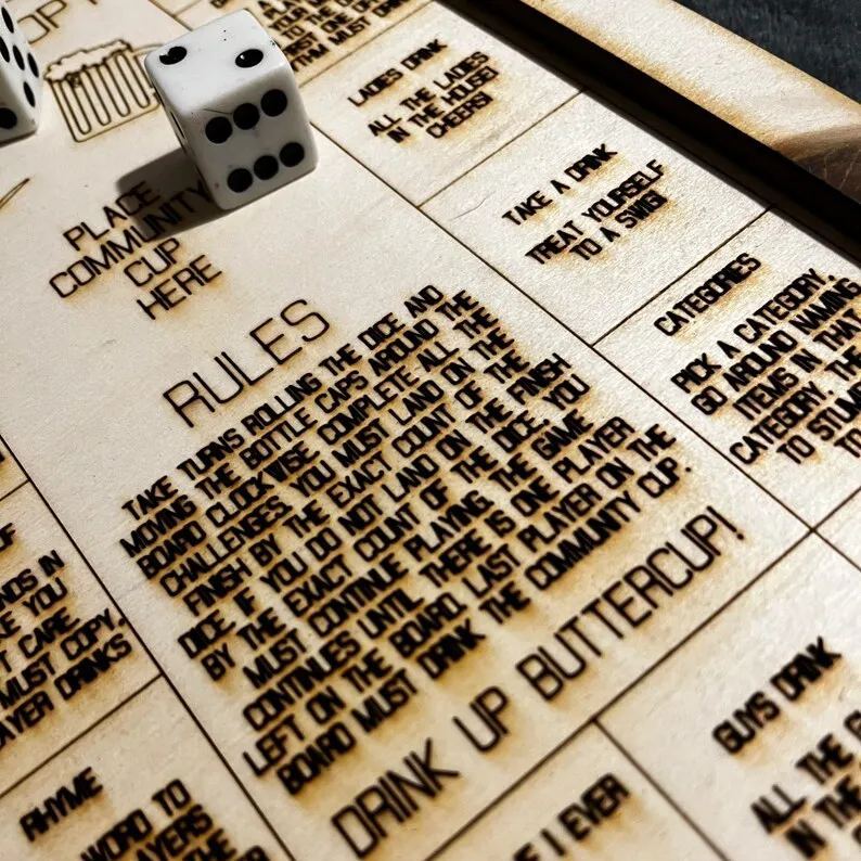 🎲Dice Drinking Game-"Don't go home tonight"game🍻