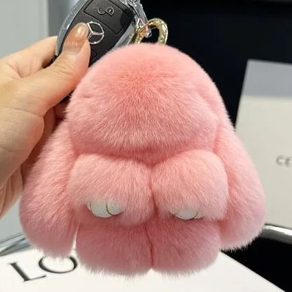 💕🐰 Handmade Soft Bunny PomPom Charms(🎁Boxed Edition)